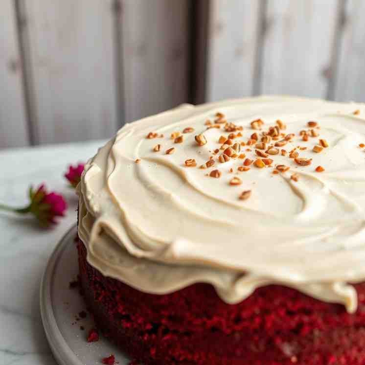 Best Red Velvet & Cream Cheese Cake